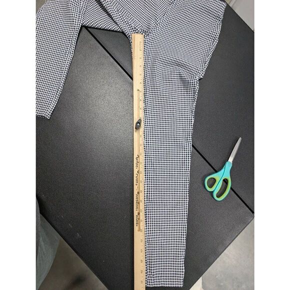 Michael Kors Gingham Pull on Stretch Trouser Pants Small - Picture 8 of 8